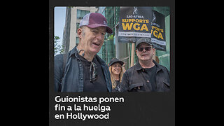 Los guionistas de Hollywood ponen fin a su huelga tras un acuerdo con los estudios