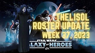 TheLisol Roster Update | Week 37 2023 | Ben Solo / SEE done | SWGoH
