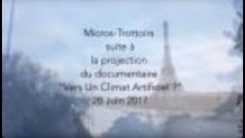 Micro-trottoir suite à projection Paris 14è Vers un Climat Artificiel