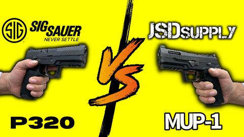 JSD Supply MUP-1 VS SIG P320