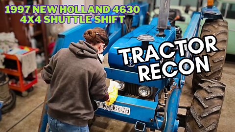 We reconditioned a TRACTOR for the Lot! | 1997 New Holland 4630 3cyl. Diesel