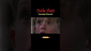 Home Alone Kid Scared By Beer Bottle Bum (Christmas Comedy)