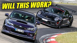 AirRide on RaceTrack?! Subaru Impreza WRX STI on the Nürburgring