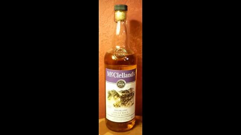Whiskey Review #100: McClelland's Highland Single Malt Scotch