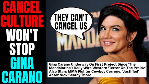 Gina Carano Is Proving She Can't Be Cancelled | Info Revealed For New Movie "Terror On The Prairie"