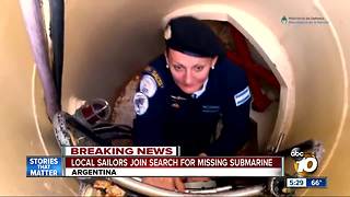 Argentina looks to San Diego sailors to save missing submarine crew in Argentina