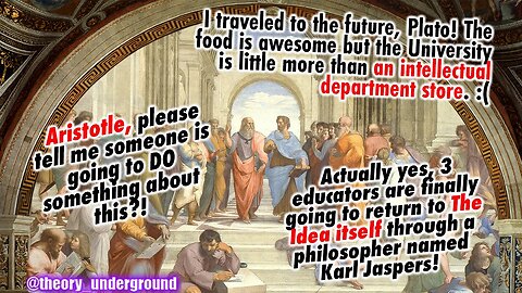 Karl Jaspers' positive critique of the University! 3 educators on the state of education.