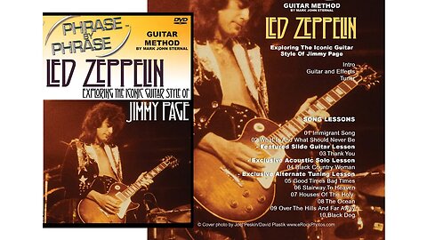 LED ZEPPELIN cover w practice tempo BLACK DOG GUITAR CENTER DVD Beginner Advanced learn the whole so