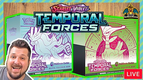 Temporal Forces Exclusive Pokemon Center ETBs + Paldean Fates | Pokemon Cards Opening LIVE!