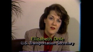 1986 - U.S. Transportation Secretary Elizabeth Dole in Fort Wayne