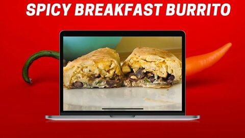 Spicy Breakfast Burrito That Will Kick Start Your Day! | THE FOOD STRANGER