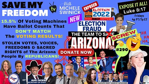 #290 NEW Maricopa County Election FRAUD: 15.5% Of Voting Machines Have Ballot Counts That DON’T MATCH The Voting RESULTS! STOLEN Votes, Voices, Freedoms & Sacred Rights Of The Arizona People By REPUBLICANS | SG ANON