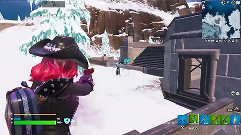 auto pistol Fortnite Chapter 4 Winterfest.. #fortnite #shorts #winterfest #epicpartner