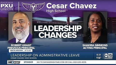 Leadership changes announced at Cesar Chavez High School