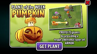 Plants vs Zombies 2 - Epic Quest - Seedium Showcase - Pumpkin - October 2023