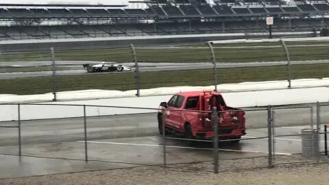 Indycar Engine test at the Indianapolis Motor Speedway March, 22nd