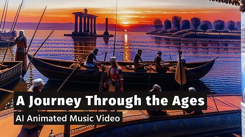 A Journey Through the Ages - AI Animated Music Video