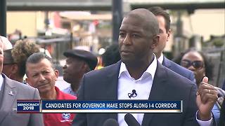 FL Governor candidates make stops along I-4 corridor