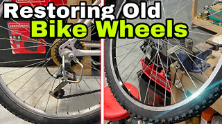 Vintage 90's Bike Wheel Restoration : The Huffy Ironman Part 3