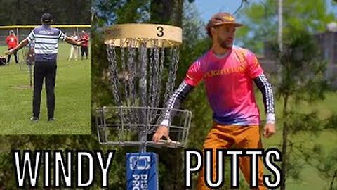 DISC GOLF WINDY PUTTS COMPILATION - HIGHLIGHTS AND LOWLIGHTS