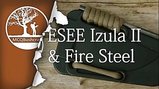 Bushcraft Knives: ESEE Izula II Firesteel