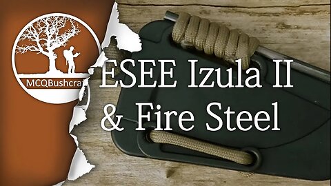 Bushcraft Knives: ESEE Izula II Firesteel