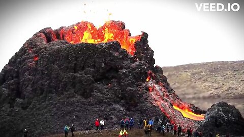 Iceland Volcano Eruption || 21-03-2021 || VEED IO