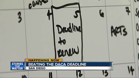 San Diego immigration advocates helping Dreamers beat DACA deadline