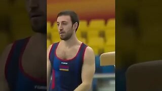 Artur Davtyan (ARM 🇦🇲) 2 Vaults and Slow Mo - 2023 Doha World Cup #shorts