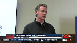 Governor Gavin Newsom visits L.A. vaccination site, says state has met goal of 2M administered vaccines