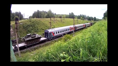 Russian Railways, Military equipment heading Towards Luhansk, Donetsk, Zaporizhzhia & Kherson Line