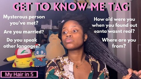 Get To Know Me While I Deep Condition My Waist Length Hair| My Hair In 5