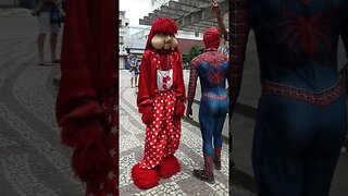 SUPER NINJAS, DANÇANDO FOFÃO, MICKEY MOUSE E HOMEM-ARANHA NA CARRETA DA ALEGRIA TRIPLO X, LIKE 71