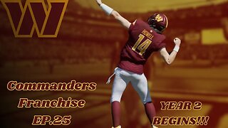 Washington Commanders Franchise | EP. 24 | YR2 G1 |