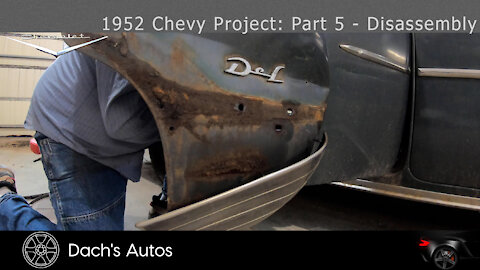 1952 Chevy Styleline Deluxe Rebuild: Part 5