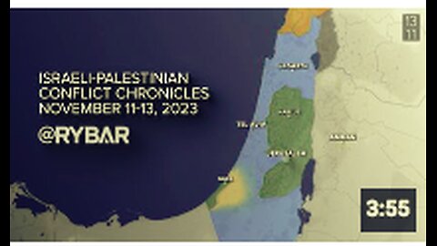 ❗️🇮🇱🇵🇸🎞 Israeli-Palestinian conflict chronicles: November 11-13, 2023