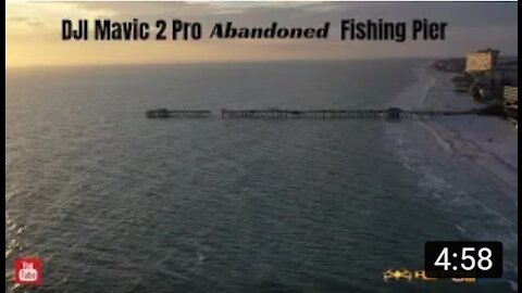 DJI Mavic 2 Pro Abandoned Fishing Pier & North Redington Beach