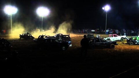 Glencoe KY Full size Demolition Derby 10-16-10 part 1