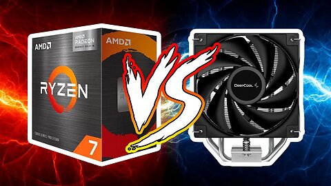 RYZEN 7 5700G VS. DEEPCOOL AG400 - TESTE, REVIEW