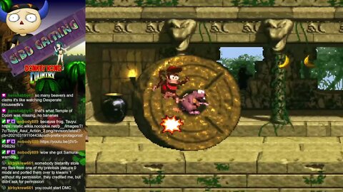 Donkey Kong Country - Teleporting millstone