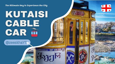 Kutaisi Cable Car 🚡 The Ultimate Way to Experience the City #kutaisi