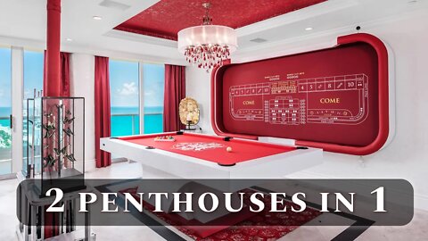 Exceptional oceanfront Penthouses at Miami Beach