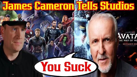 Avatar Creator James Cameron ROASTS Disney Marvel's Lack Of Character Growth! DC Too! Rushed!