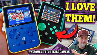 I Am LOVING These NEW RETRO Handhelds! Hyper Mega Tech Super Pocket FIRST LOOK!