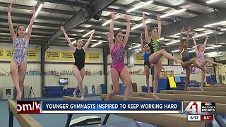 Local gymnasts take inspiration from US Gymnastics Championships in KC