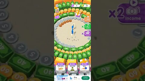 Coin shooter gameplay 1