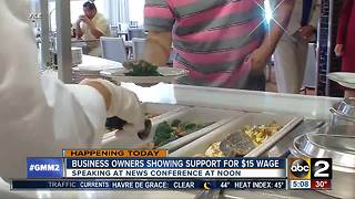 Business owners to testify on $15 minimum wage