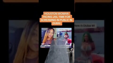 Lady Gets Detained In Dubai For Screaming‼️Dejavu🤔