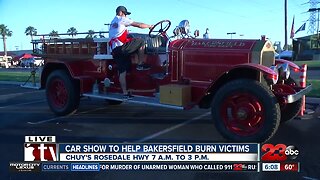 Classic car show to help local burn victims