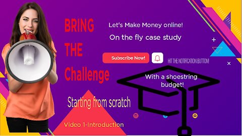 Shoestring Budget Challenge | Internet Marketing Profits Pt1